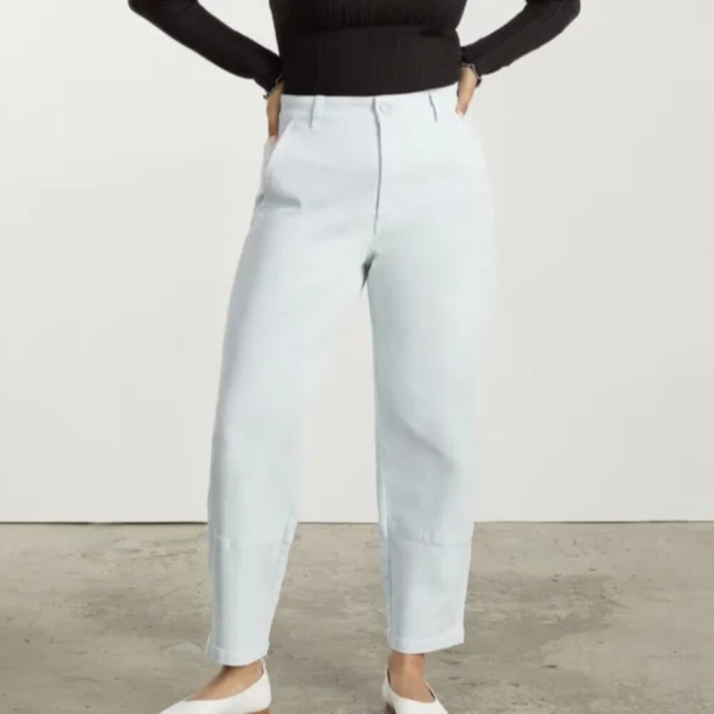 Everlane Utility Barrel Pant Sky Blue 00